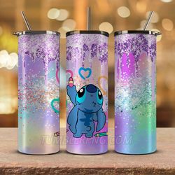 stitch starbucks 20oz tumbler png,20 oz skinny tumbler wraps 25