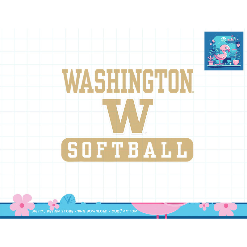 Washington Huskies Softball Officially Licensed png.jpg