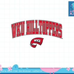 western kentucky hilltoppers arch over officially licensed png