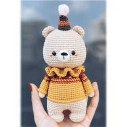 THE LITTLE BEAR amigurumi crochet pattern English PDF - 2023