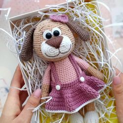 Crafting Cuddly Canine Companions: Dog in Cloth Amigurumi | Crochet Pattern | English PDF 2023