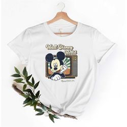 walt disney world vintage t-shirt, disney mickey mouse vintage shirts, disney opens oct 71 tee, walt disney world mickey