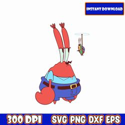 files bundle layered items | sandycheeks | plankton, squidward | garry, patr, mrcrabs, cricut, clipart, cut file