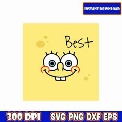 spongebob faces svg bundle | sponge bob svg, square pants svg, spongebob vector, spongebob printable, spongebob eps