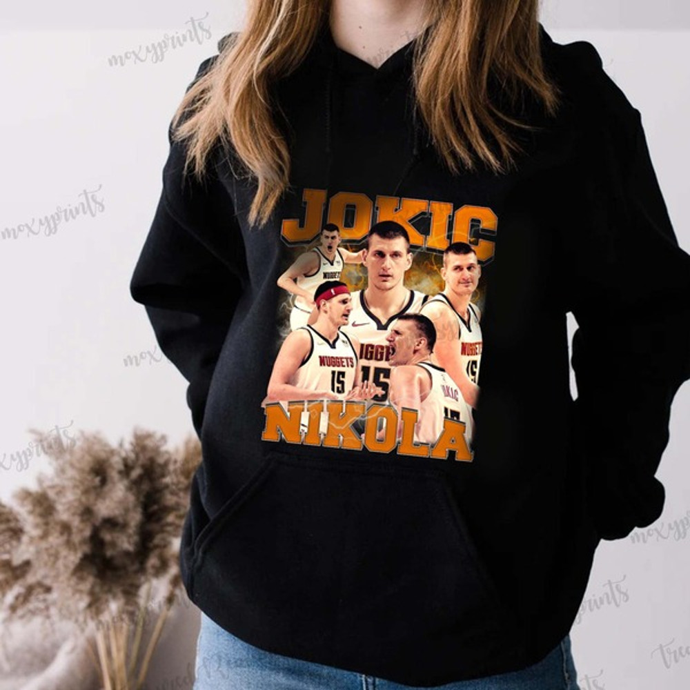 Jokic Nikola T-shirt, Jokic Nikola Basketball Player Bootleg Vintage Slam Dunk Shirt, NBA Shirt, Sport MVP NBA shirt