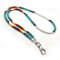 Eye-catching beaded lanyard for ID cards and badges