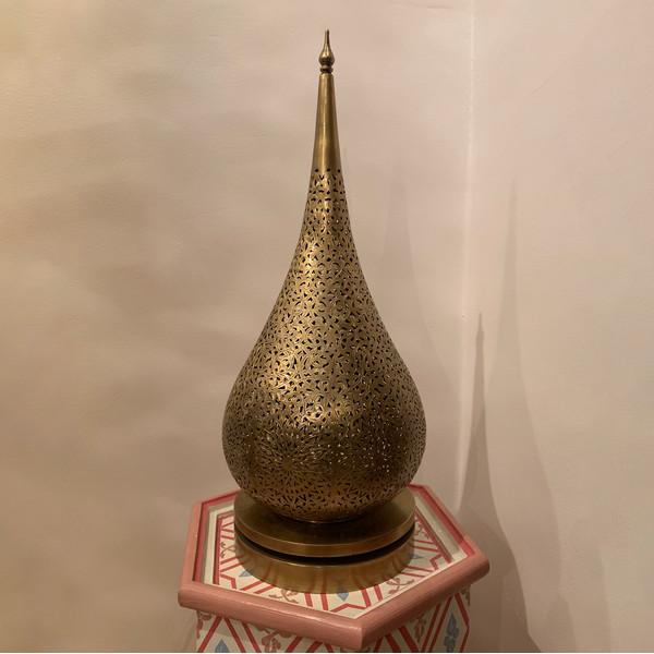 Moroccan table lamp brass light, bronze bedside lamp, Moroccan night light, Handmade bedside lamp, boho lamp light decor, brass shade lamp (8).png