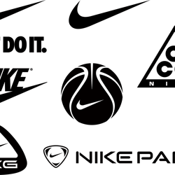 Nike Basketball Logo Svg, Fashion Brand Svg,Famous Brand Svg, Silhouette Svg Files