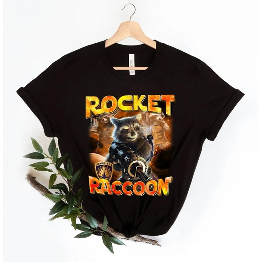 Rocket Raccoon Shirt, Guardians of the Galaxy Shirt, Avengers Movie Shirt, Shirt Gift for Marvel Fans, Marvel Movie Tee