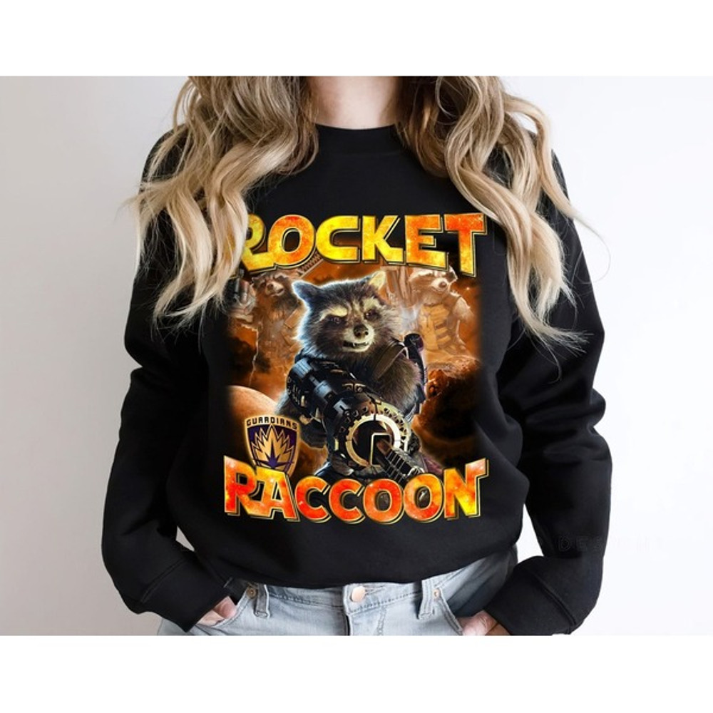 Rocket Raccoon Shirt, Guardians of the Galaxy Shirt, Avengers Movie Shirt, Shirt Gift for Marvel Fans, Marvel Movie Tee