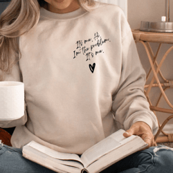 it's me hi i'm the problem it's me shirt, pocket shirt, anti hero sweatshirt, midnights taylor shirt,swiftie fan hoodie
