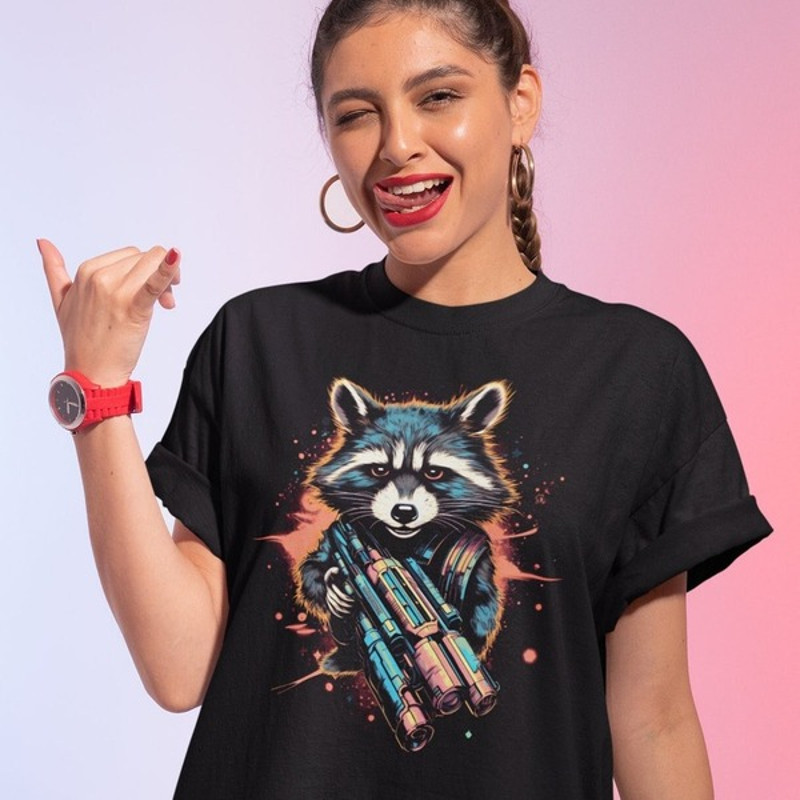 Rocket Guardians of the Galaxy 3 Shirt, Rocket The Racoon Tee, Marvel Movie 2023 Shirt, Rocket Retro Vintage Shirt