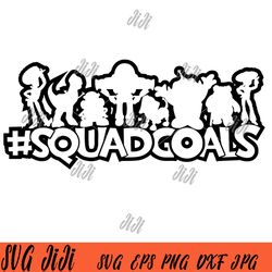 squad goals toy story svg, disney svg, friends toy story svg