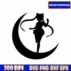 sailor moon svg, anime svg, sailor moon clipart, svg bundle