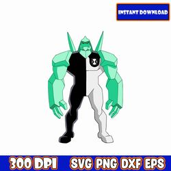 ben10 svg silhouette, vector, cricut, cutting files, svg file digital download