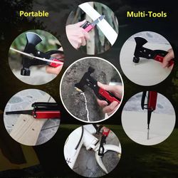 All In One Multitool Survival The Claw Hammer Martelos Camping Chipping Mallet Marteau Hammer(non US Customers)