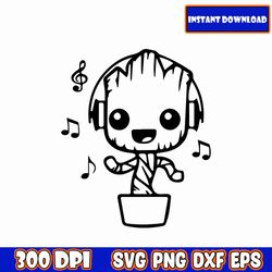 groot svg bundle, baby groot svg for cricut, i am groot svg, groot png, sticker svg, groot dxf, groot sticker