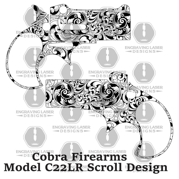 Cobra Firearms Model C22LR Scroll Design Inspire Uplift