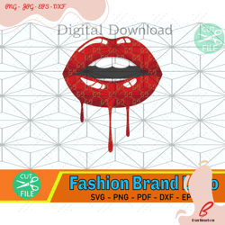 gucci lips dripping svg, gucci svg, lips dripping svg, fashion svg, logo svg