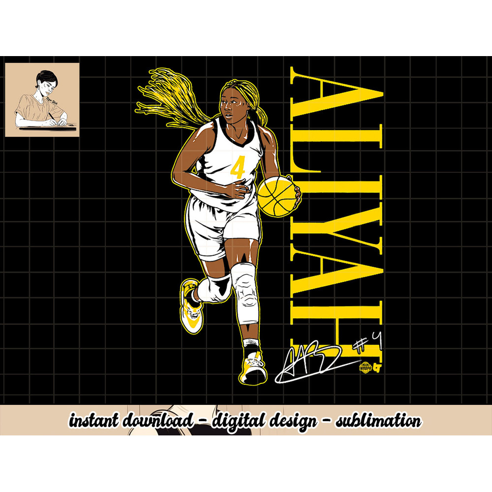 Aliyah Boston Player Pose - Indiana Basketball png, sublimation.jpg