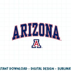 arizona wildcats arch over heather gray officially licensed