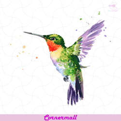 watercolor bird hummingbird flying png, trending png, hummingbird png, hummingbird flying png