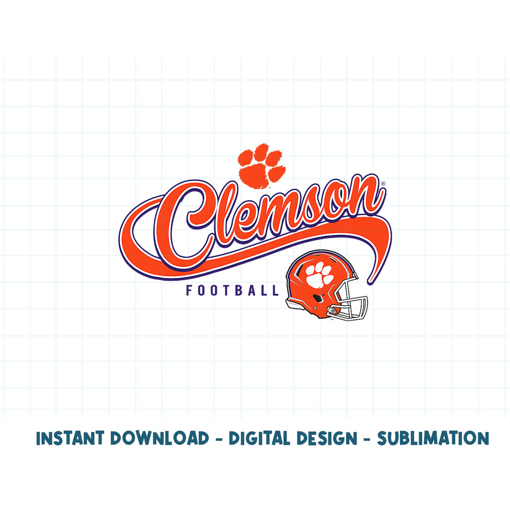 Clemson Tigers Football Goodness White Officially Licensed  .jpg