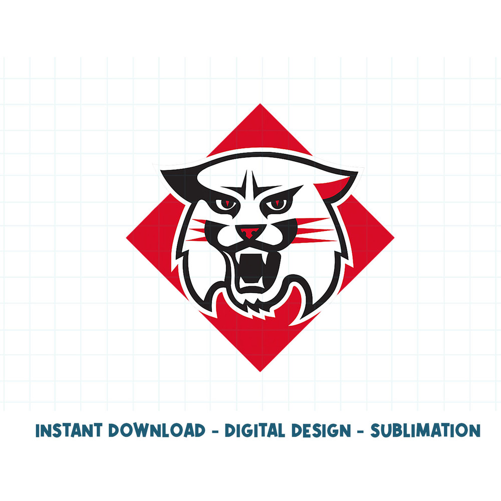 Davidson Wildcats Icon Logo Officially Licensed .jpg