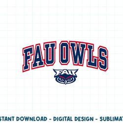 kids florida atlantic owls kids arch over white