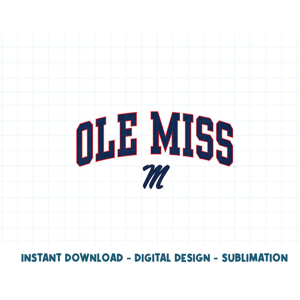 Kids Mississippi Ole Miss Rebels Kids Arch Over Red .jpg