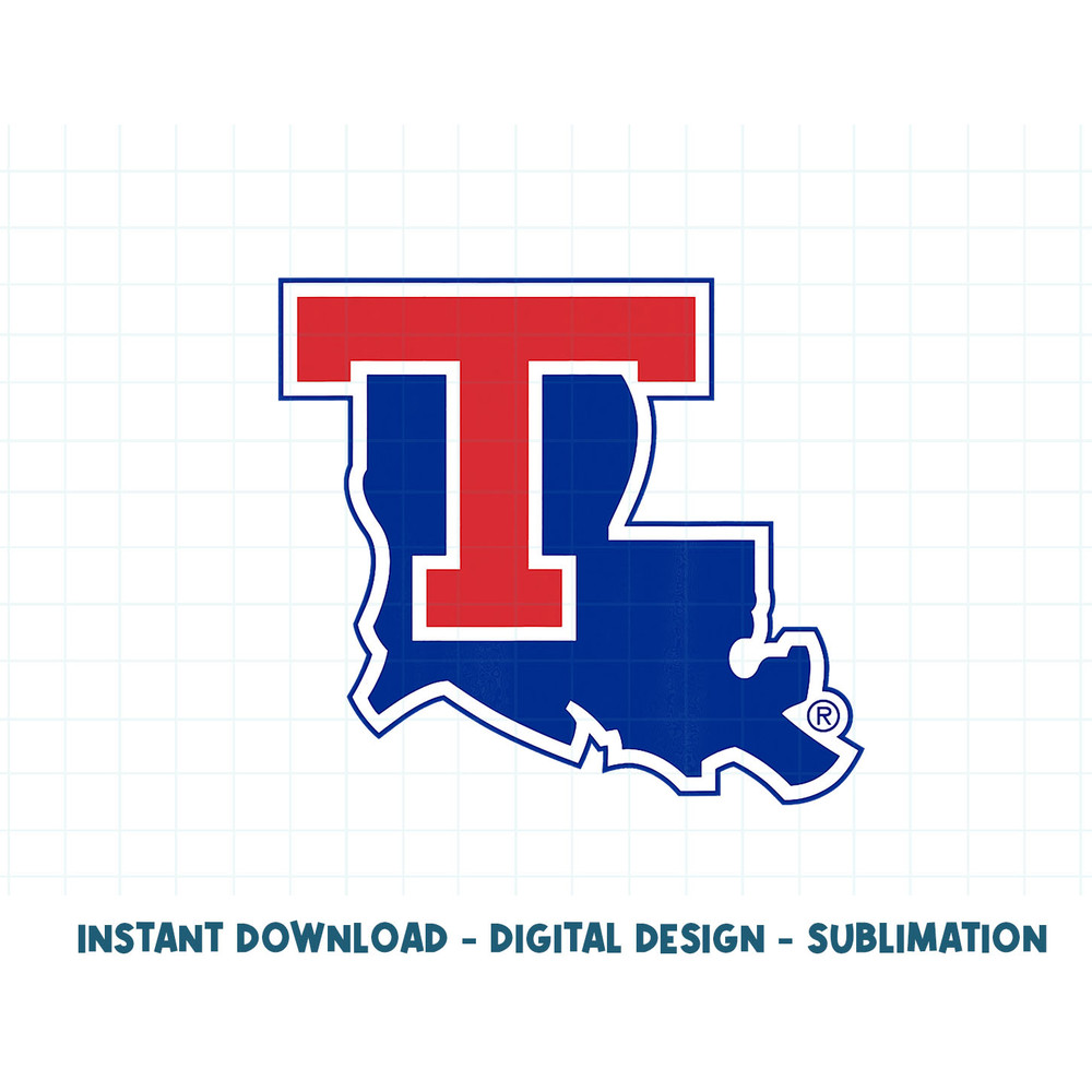 Louisiana Tech Bulldogs Icon White Officially Licensed  .jpg