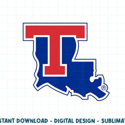 louisiana tech bulldogs icon white officially licensed