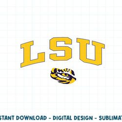 lsu tigers womens arch over dark heather officially licensed