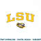 LSU Tigers Womens Arch Over Dark Heather Officially Licensed .jpg