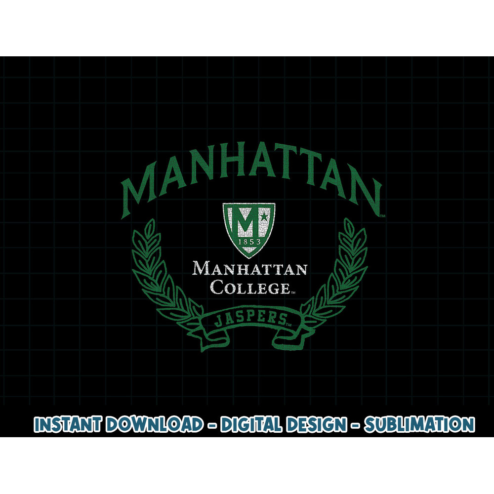 Manhattan Jaspers Victory Vintage Gray Officially Licensed .jpg