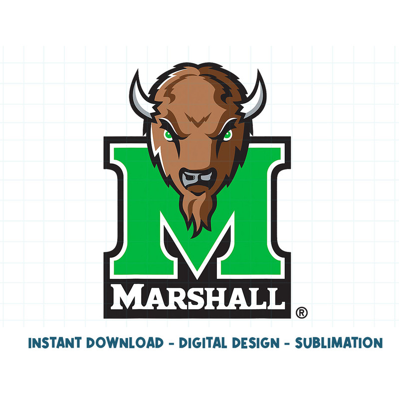 Marshall Thundering Herd Icon Logo Officially Licensed .jpg