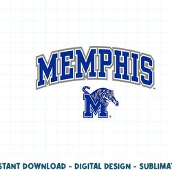 memphis tigers arch over dark heather