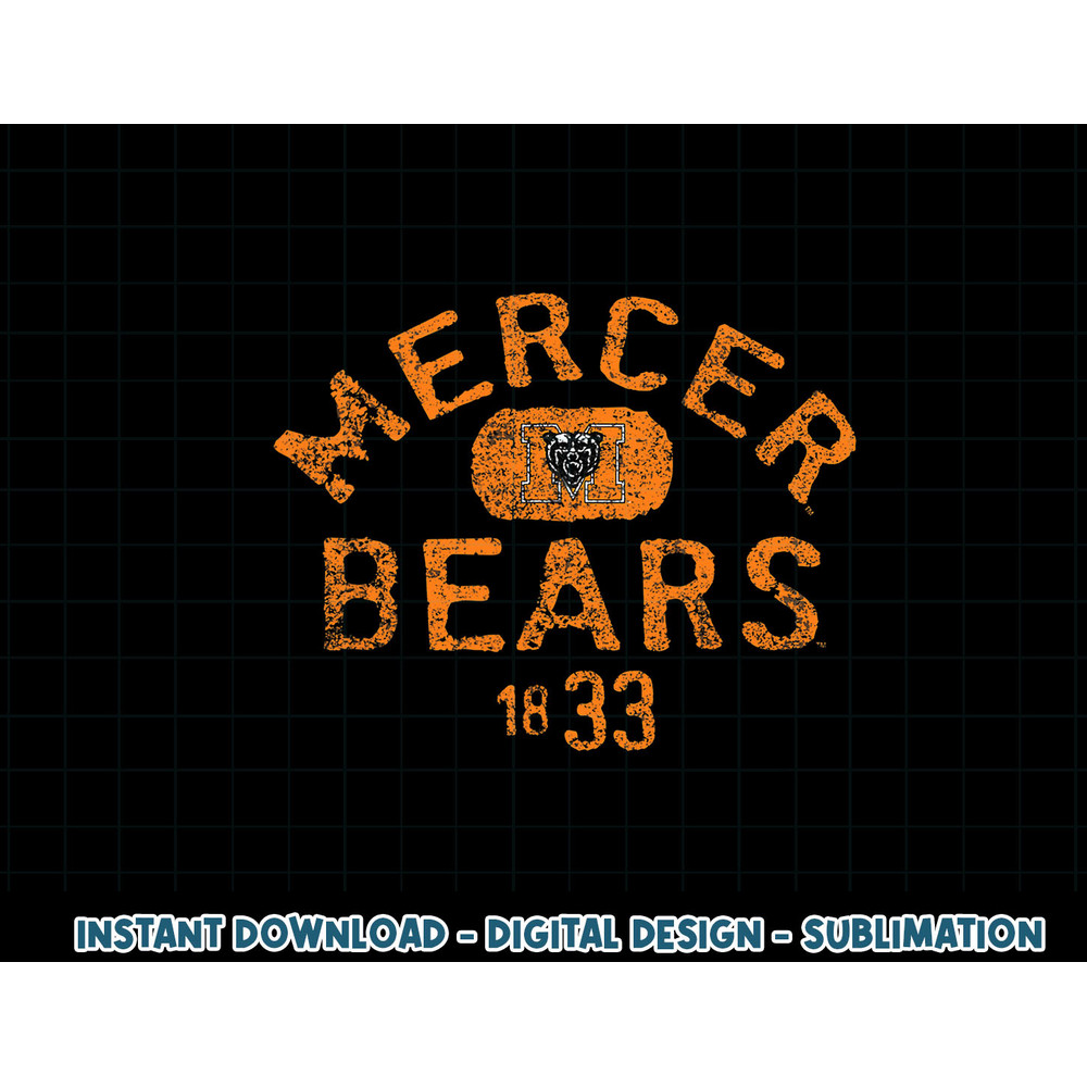 Mercer Bears Vintage 1883 Logo Officially Licensed .jpg