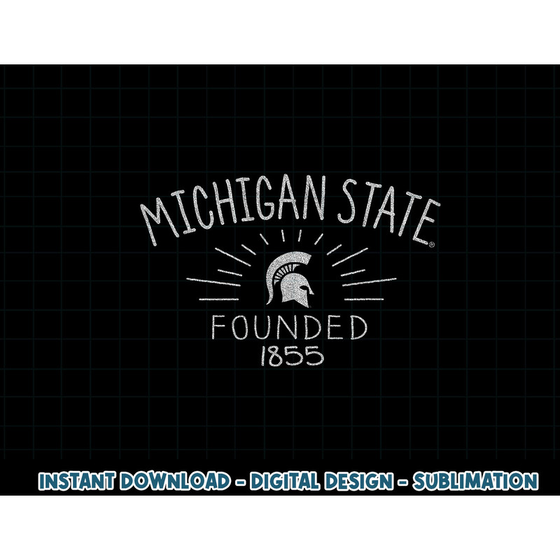 Michigan State Spartans Vintage Burst Officially Licensed  .jpg