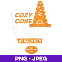 disney pixar cars on the road cozy cone motel v2 , png design, png instant download