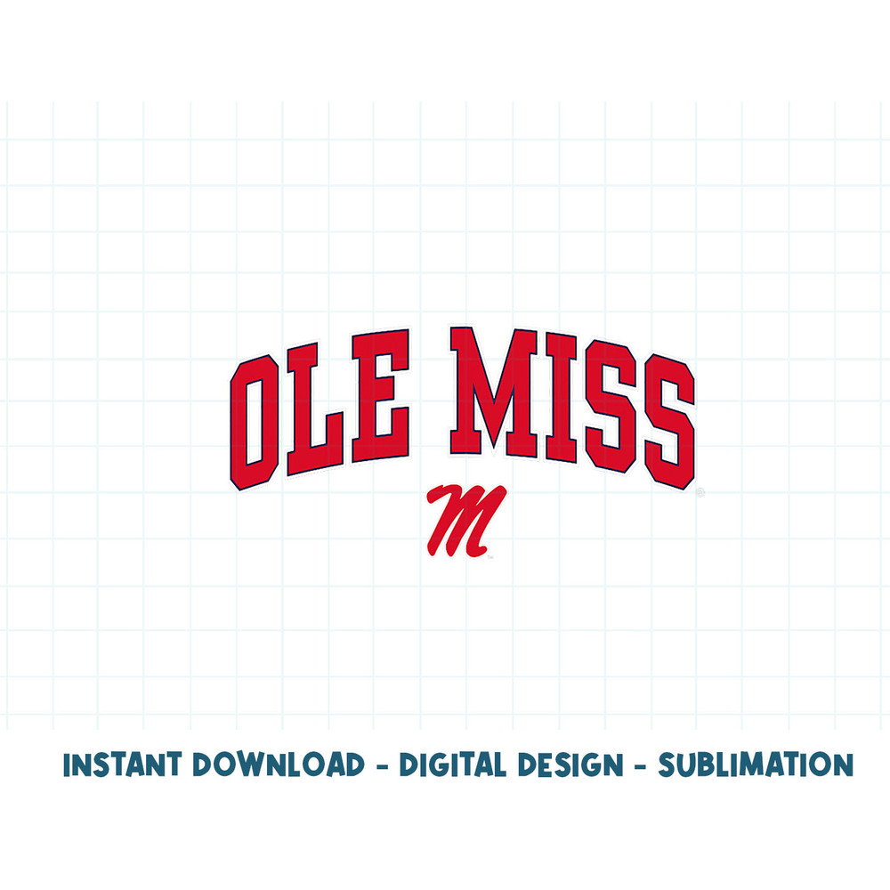 Mississippi Ole Miss Rebels Arch Over Dark Heather .jpg