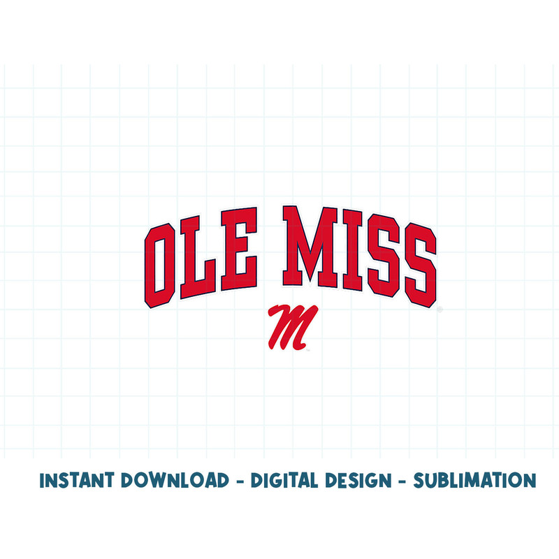 Mississippi Ole Miss Rebels Arch Over Dark Heather .jpg