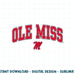 mississippi ole miss rebels arch over pink