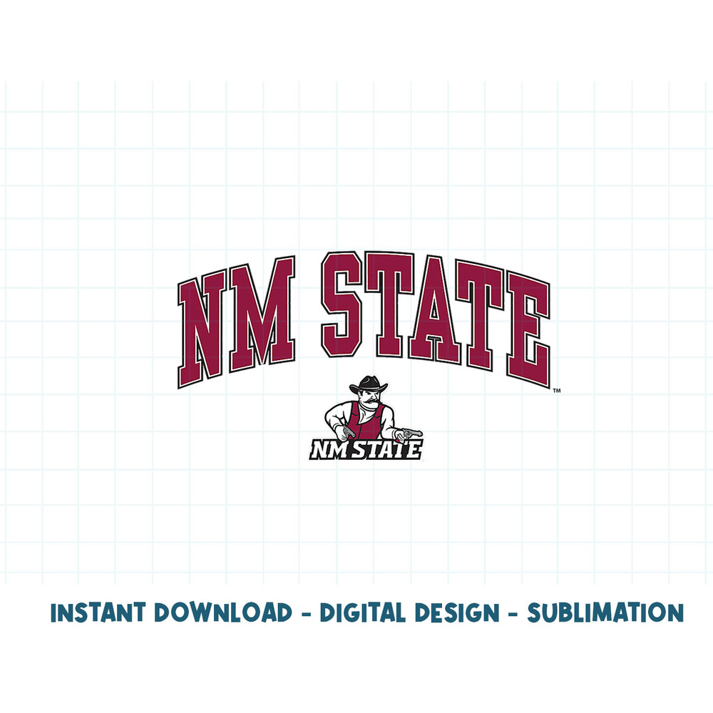 New Mexico State Aggies Arch Over Pink Officially Licensed .jpg