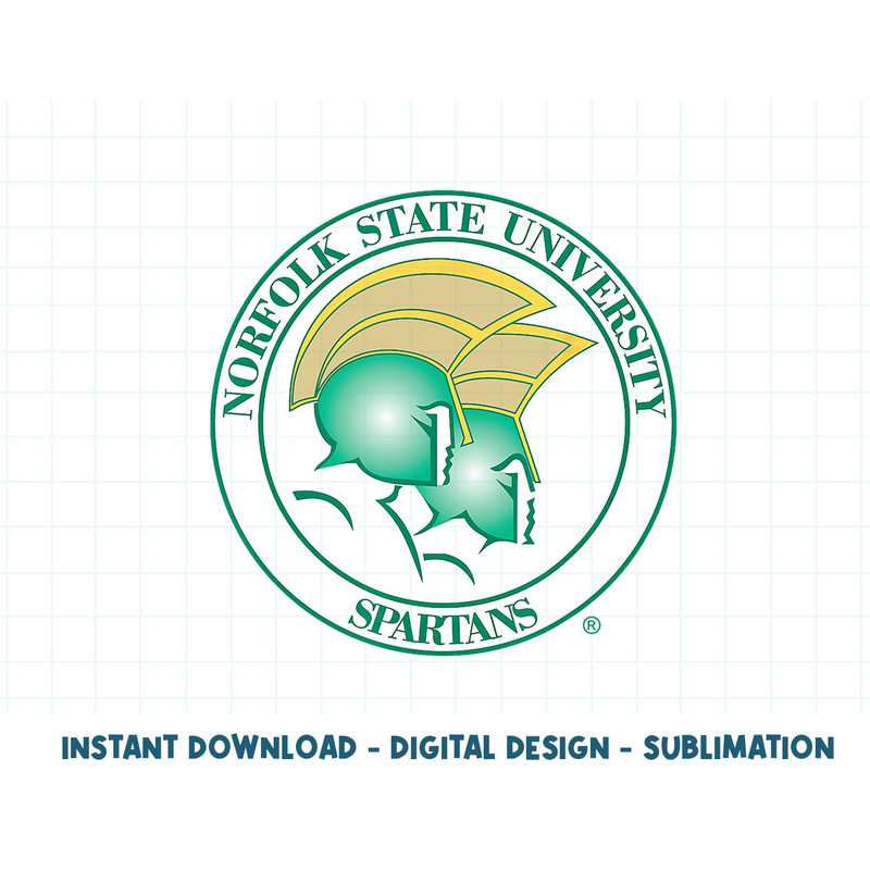 Norfolk State Spartans Icon Officially Licensed .jpg