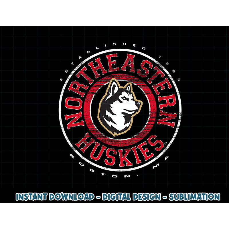 North Eastern Huskies Showtime Logo Officially Licensed .jpg