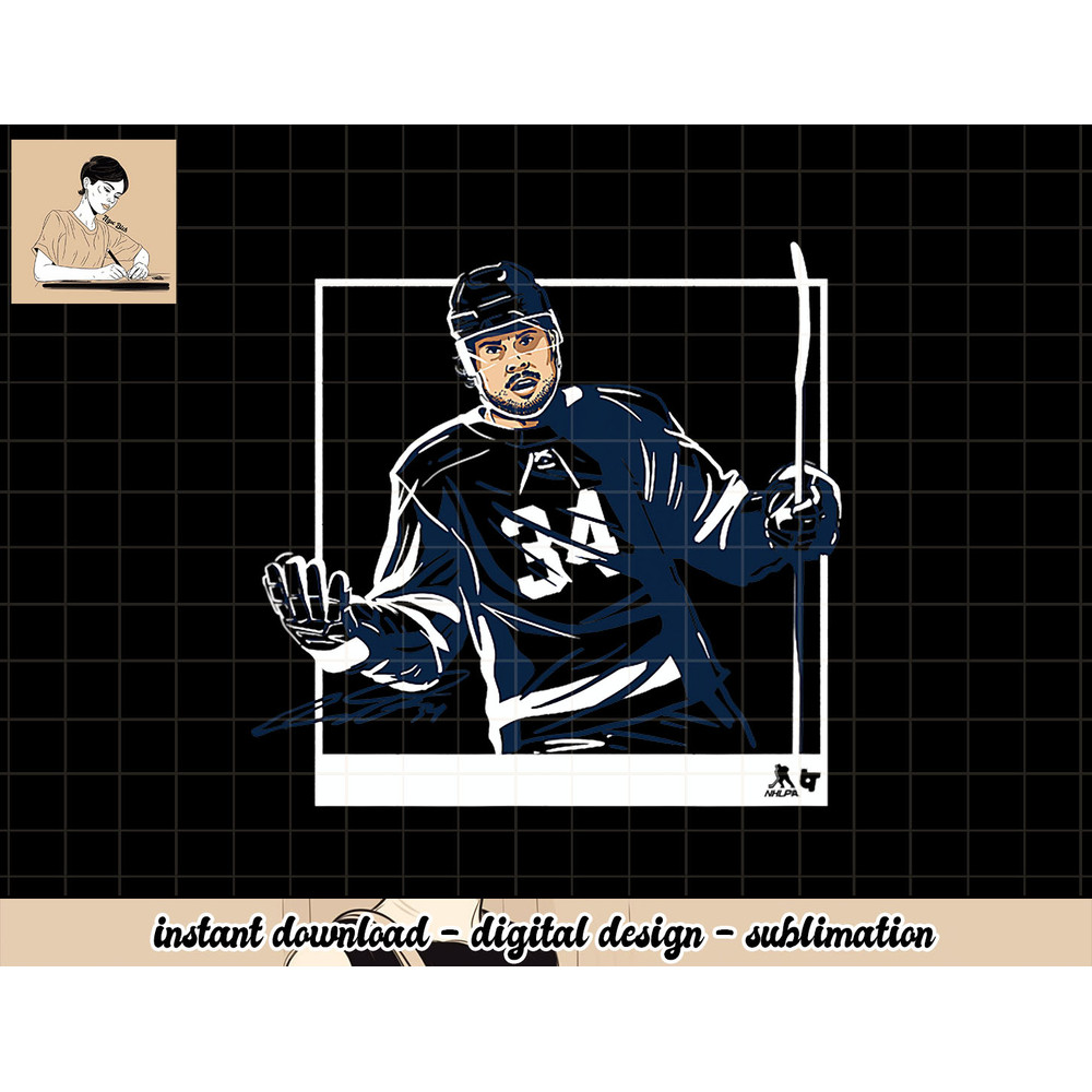Auston Matthews The Shrug - Toronto Hockey png, sublimation.jpg