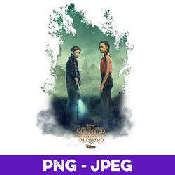 disney secrets of sulphur springs series poster v1 , png design, png instant download