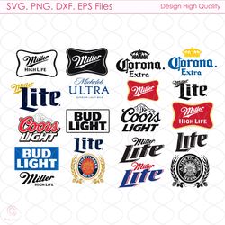 beer brand logo bundle, trending svg, beer brand logo svg, brand logo svg, beer bundle svg