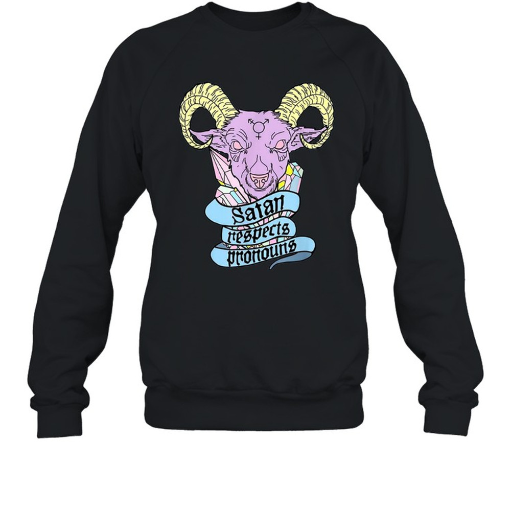 Satan Respects Pronouns Shirt, Satan Shirt for Men Women, Satan Respects Pronouns Shirt for fan, Satan Respects Pronouns